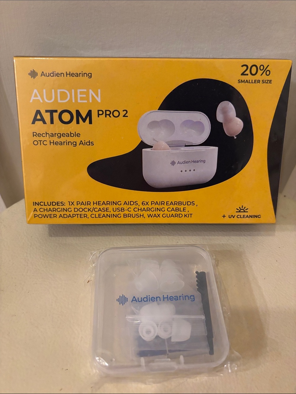 Audien Hearing Aids Atom Pro 2